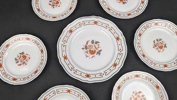 Richard Ginori - Taormina - Dessertservies (7) - Porselein