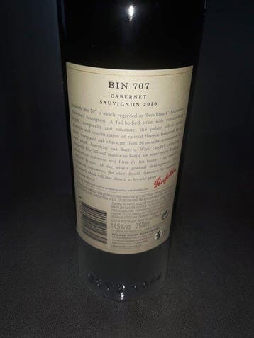 2016 Penfolds, Bin 707 - Australie-Méridionale - 1 Bouteille, Nieuw