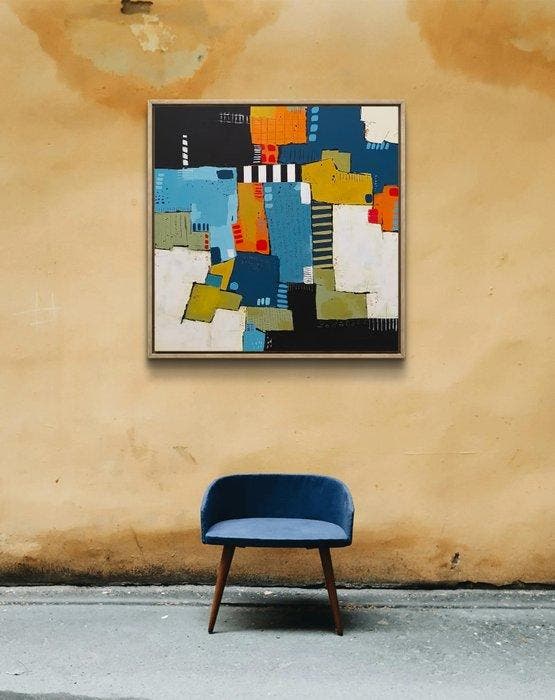 Paco Requena - El eco no es mi voz, Antiek en Kunst, Kunst | Schilderijen | Modern