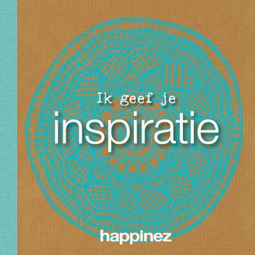 Ik geef je inspiratie 9789400506701 Happinez, Boeken, Verzenden, Zo goed als nieuw, Happinez