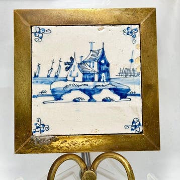 delft - Applique murale - Laiton
