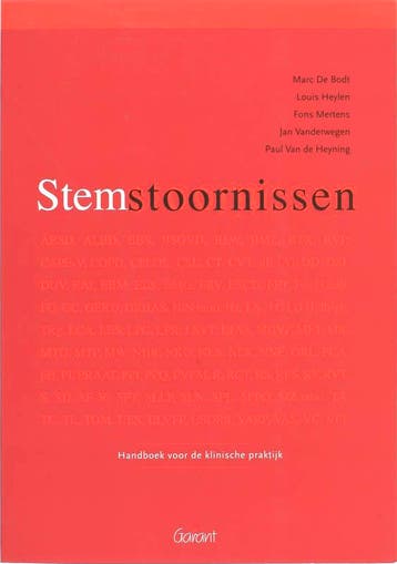 Stemstoornissen 9789044121254 Marc De Bodt, Verzenden, Marc De Bodt