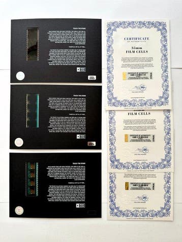 Studio Ghibli Collection – Extremely rare set of 3 Mounted, Nieuw