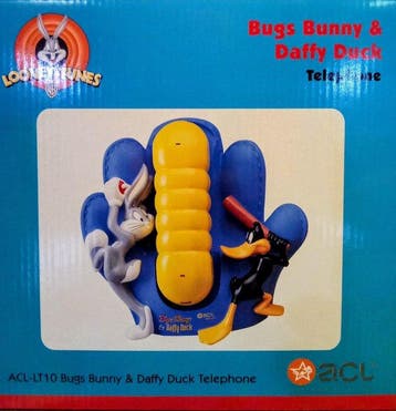 Novelty phone ACL - Analoge telefoon - Hars - Looney Tunes, Antiek en Kunst