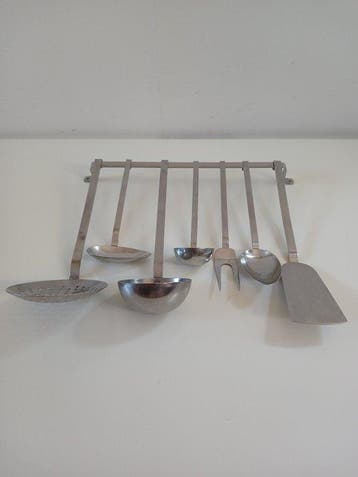 Sola - Wandrek - Roestvrij staal - Vintage - Keukengerei