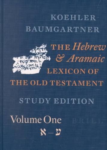 The Hebrew and Aramaic Lexicon of the Old Testament:, Verzenden, Koehler