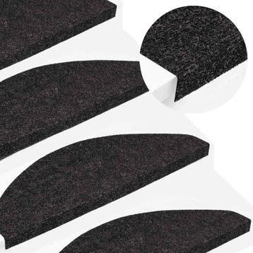 vidaXL Trapmatten zelfklevend 10 st 65x22,5x3,5 cm, Doe-het-zelf en Bouw, Verzenden, Nieuw