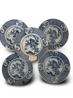 Bord (10) - Porselein - Set van 10 borden