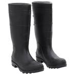 vidaXL Regenlaarzen maat 43 PVC zwart, Verzenden, Nieuw