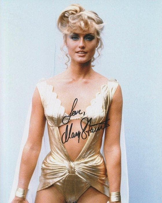 James Bond 007: A View To a Kill - Signed by Mary Stavin, Collections, Cinéma & Télévision