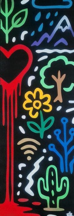 FÜR (1978) - Human Nature - XL Size - (We Spray) NOT a PRINT
