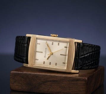 Bulova - 1963 Bulova Tank Art Deco - 10K RGP - Zonder, Nieuw
