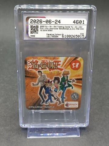 Konami Yu-Gi-Oh! Flix-Pix 2000 Merlin #58 Seto Kaiba / La