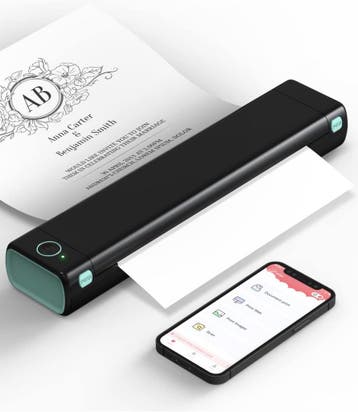 Phomemo A4 Bluetooth Printer | Tweede kansje | OP = OP, Zwart-en-wit printen, Verzenden, Printer, Zo goed als nieuw