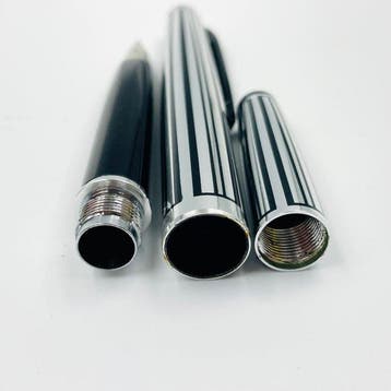Platinum - Stripe Body 18K-WG - Zonder minimumprijs - Vulpen, Nieuw