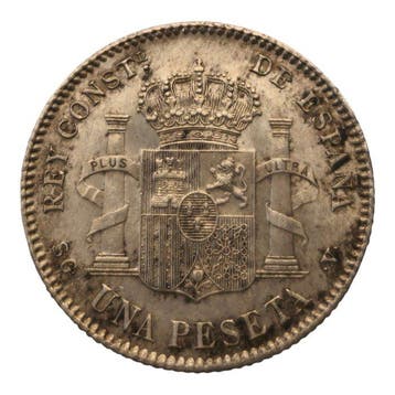 Spanje. 1 Peseta Alfonso XIII 1899 Madrid
