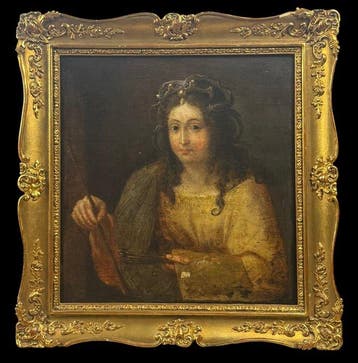 Lucrezia Scarfaglia (XVII), Kring van - Autoritratto -