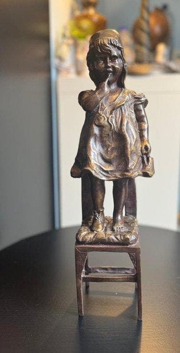 after Juan Clará (1875-1958) - sculptuur, Magnificent, Antiek en Kunst