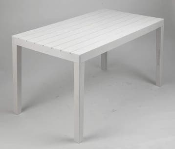 Dmora tuintafel Vasto, rechthoekig tafelblad, voor binnen..., Jardin & Terrasse, Tables de jardin, Ophalen of Verzenden
