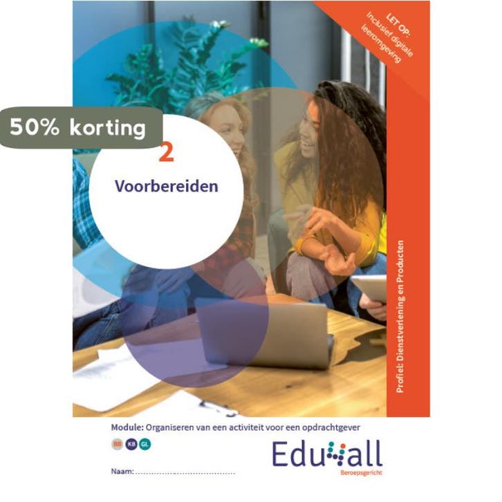 Modulepakket Organiseren van een activiteit voor een, Livres, Livres scolaires, Envoi