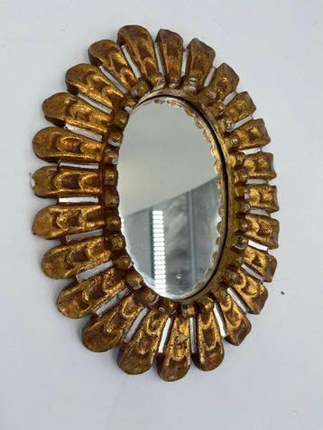 Miroir - Bois - Miroir doré