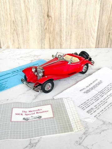 Franklin Mint 1:24 - Voiture miniature - Mercedes-Benz, Nieuw