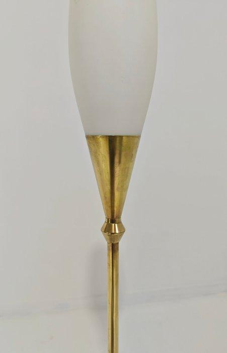 Staande lamp - Opaline glas - Brons, marmer en glas, Antiquités & Art, Antiquités | Éclairage