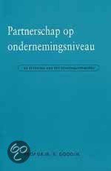 Partnerschap op ondernemingsniveau 9789023237587 R. Goodijk, Verzenden, Gelezen, R. Goodijk