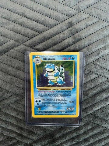 Pokémon - 1 Card - Blastoise 2/102 Foil - WOTC - Base set