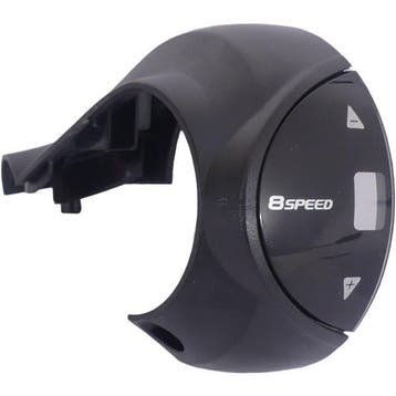 Afdekkap voor Shimano SL-C6000 - zwart - Nexus 8, Fietsen en Brommers, Fietsonderdelen, Verzenden, Nieuw
