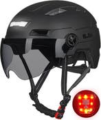 Fietshelm Mat Zwart USB Led | Retour deal | Knallende kor..., S, Verzenden, Zo goed als nieuw, ILM