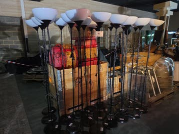(21x) Staande lampen, Nieuw in verpakking