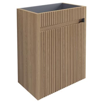 Fonteinkast Differenz Hura L Links/Rechts 40 cm Met Ribbel, Doe-het-zelf en Bouw, Ophalen of Verzenden, Nieuw, Bad
