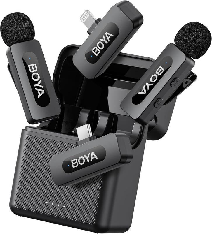Boya BY-V3 Combo set | Retour deal | Sla nu je slag!, Muziek en Instrumenten, Microfoons, Draadloos, Nieuw, Overige typen, Verzenden