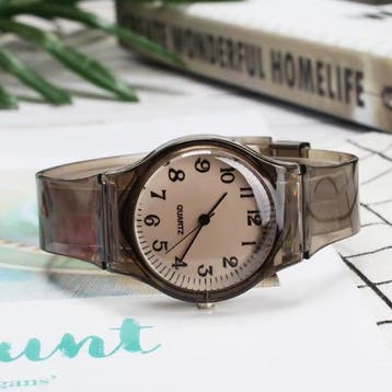 Jelly Horloge voor Dames - Kwarts Uurwerk Silicoon Bandje -, Verzenden