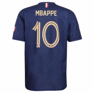 Kingdo Mbappe Frankrijk Voetbalshirt Thuis - Kind en, Sport en Fitness, Voetbal, Verzenden, Nieuw, Bal