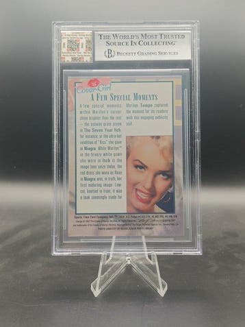 Marilyn Monroe Swatch/Patch Relic Graded card - Beckett 8, Nieuw