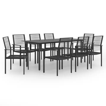 vidaXL 9-delige Tuinset, Tuin en Terras, Verzenden, Nieuw, Tuinset