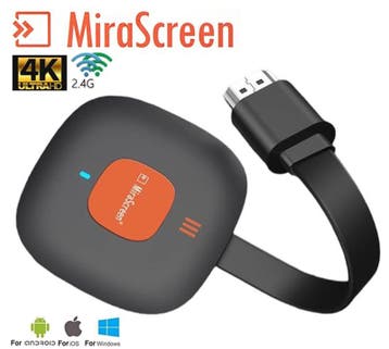 Mirascreen 4K smart tv mediaspeler wifi (chromecast apple tv, TV, Hi-fi & Vidéo, Lecteurs multimédias, Verzenden