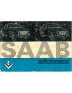 1966 SAAB 96 V4 INSTRUCTIEBOEKJE ZWEEDS