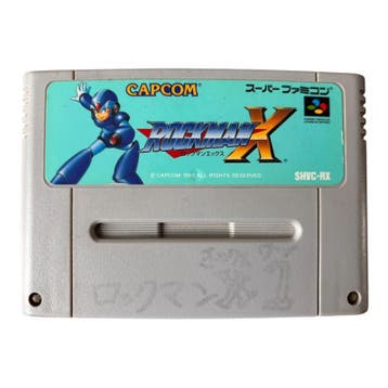 Rockman X (Mega Man X) (JPN) (SUPER FAMICOM) (LOSSE, Verzenden