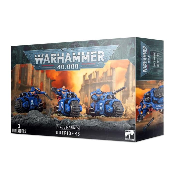 Space Marines Outriders (Warhammer 40.000 nieuw), Hobby & Loisirs créatifs, Wargaming, Enlèvement ou Envoi