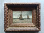 Jan Heppener (1826-1898) - Vissersboten op zee