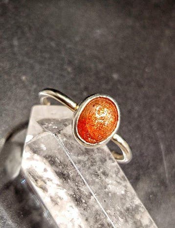 Ring Calore, ambachtelijk met verstelbare maat,