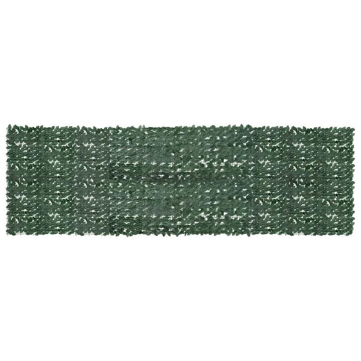 vidaXL Balkonscherm met donkergroene bladeren 500x150 cm, Tuin en Terras, Parasols, Nieuw, Verzenden