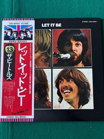 Beatles, John Lennon - 2 x Japanese albums - Let it be /, CD & DVD