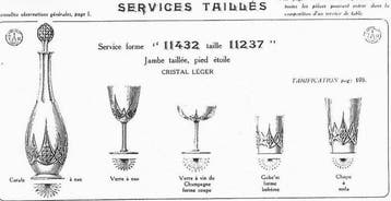 Baccarat - Carafe - Epron - Cristal