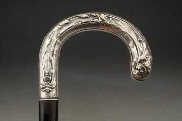 Canne de marche - Argent 950