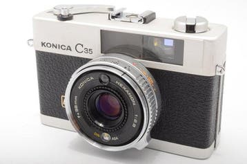 Konica C35 EL | Appareil photo argentique