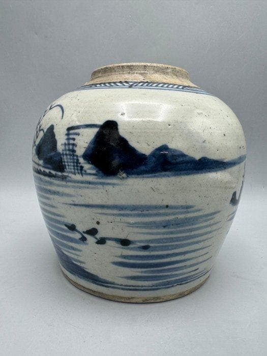 Gemberpot - Keramiek - Authentieke gember pot, Antiek en Kunst, Antiek | Overige Antiek